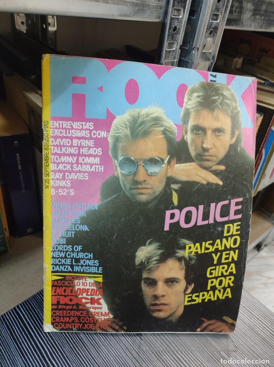 Collectionnisme de Revues et Journaux: Rock Espezial The Police Sept. 1983