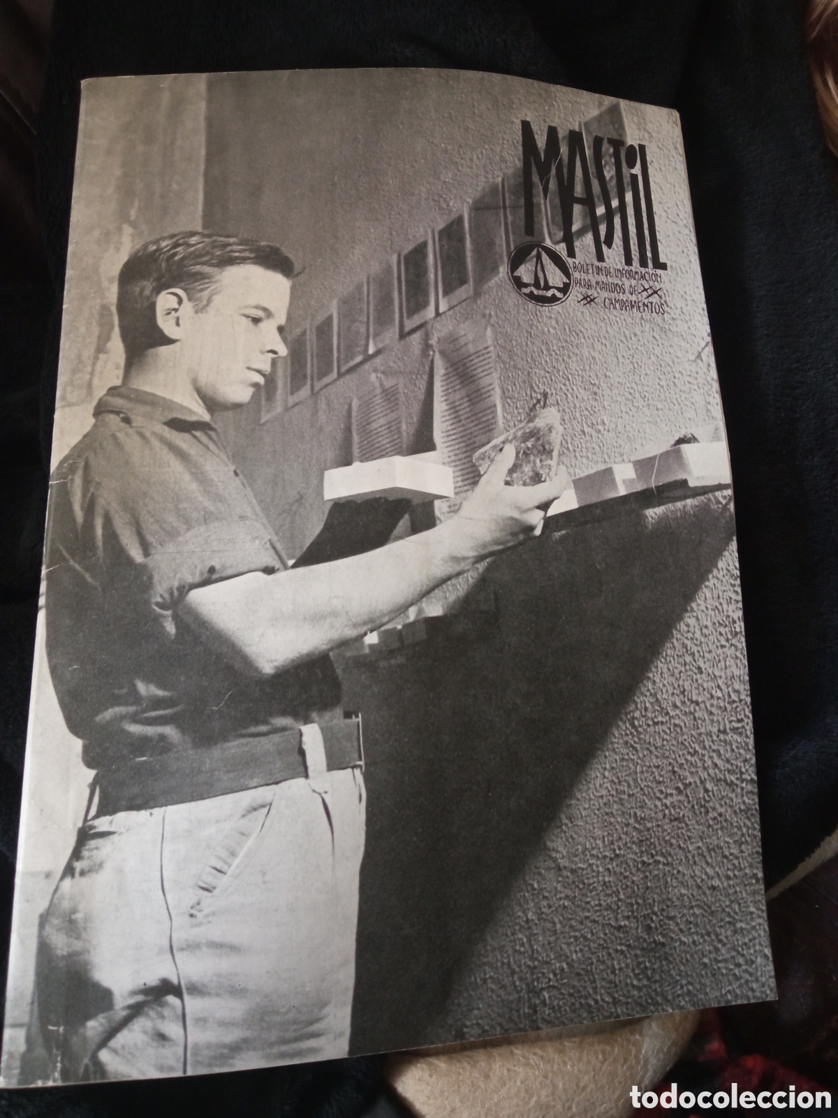 Coleccionismo de Revistas y Peri&oacute;dicos: M&aacute;stil Boletin de Informacion para mandos de Campamento, N4 de 1955