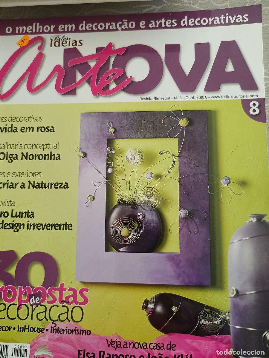 Coleccionismo de revistas y peri&oacute;dicos: ARTE NOVA. Velas ideas. N&deg; 8. 30 propuestas decoraci&oacute;n. Portugal