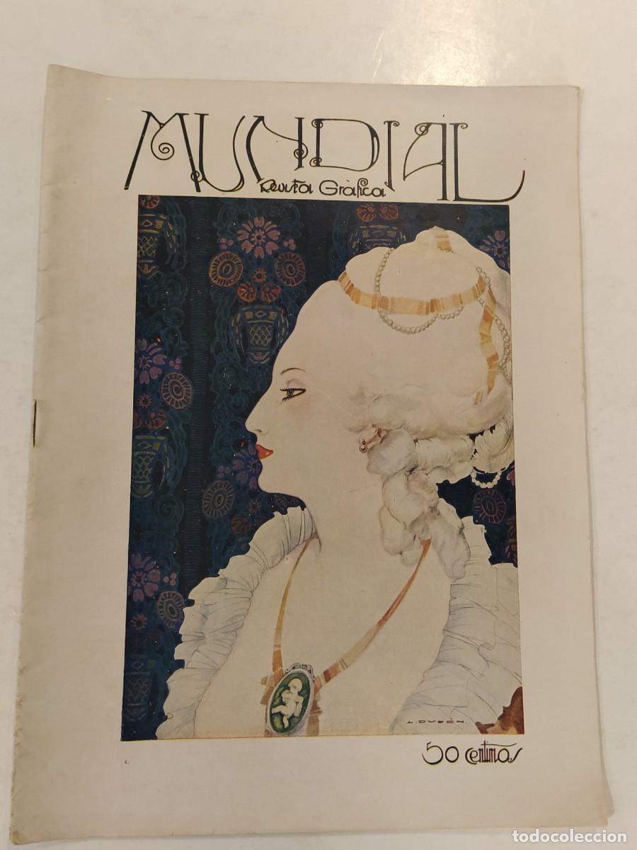 Collection Magazines and Newspapers: MUNDIAL-A&Ntilde;O 1922-NUMERO 2-GONGORA-MACHADO-MERIDA-ROMERIA-MERIDA-MILITAR-BARCELONA-MADRID-BUJADOS ETC