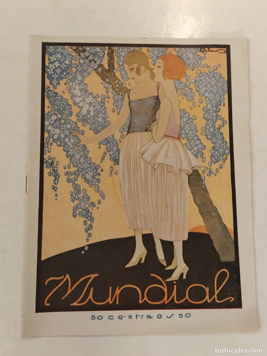 Colecionismo de Revistas e Jornais: MUNDIAL-A&Ntilde;O 1922-NUMERO 10-CARPENTIER-MAHOMA-GENERAL BURGUETE-CAUTIVOS AYDIR-ASALTO TREN BARCELONA