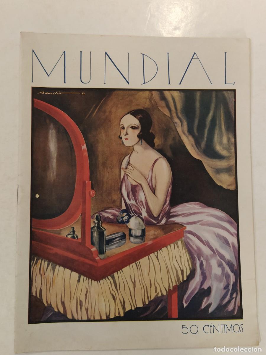 Colecionismo de Revistas e Jornais: MUNDIAL-A&Ntilde;O 1922-NUMERO 15-ATHLETIC BILBAO VS WACKER MUNICH-EINSTEIN-INAUGURACION TREN -TIENDA LOEWE