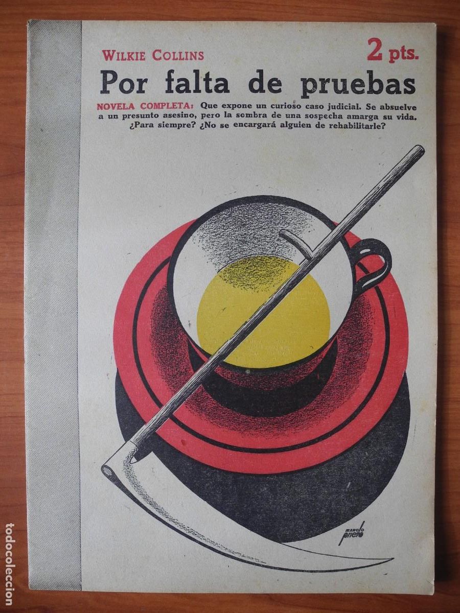 Coleccionismo de Revistas y Peri&oacute;dicos: Por falta de pruebas. Wilkie Collins. Revista literaria. n. 913 Noviembre 1948