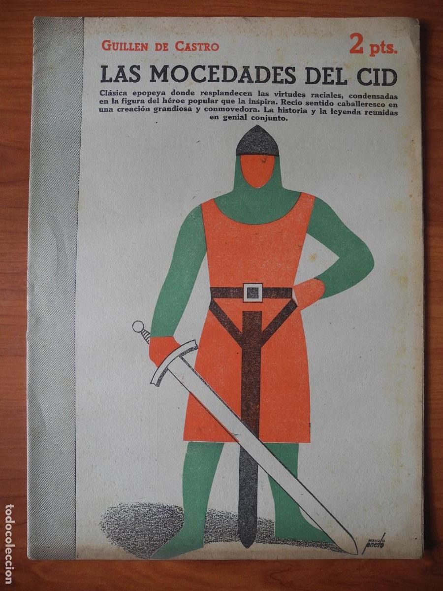 Coleccionismo de Revistas y Peri&oacute;dicos: Las mocedades del Cid. Guillen de Castro. Revista literaria. n. 879 Marzo 1948