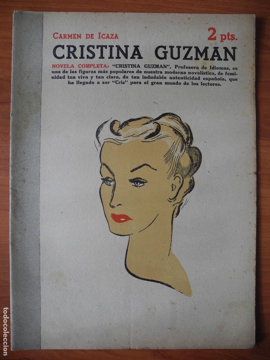 Coleccionismo de Revistas y Peri&oacute;dicos: Cristina Guzman. Carmen de Icaza. Revista literaria. n. 941 Mayo 1949
