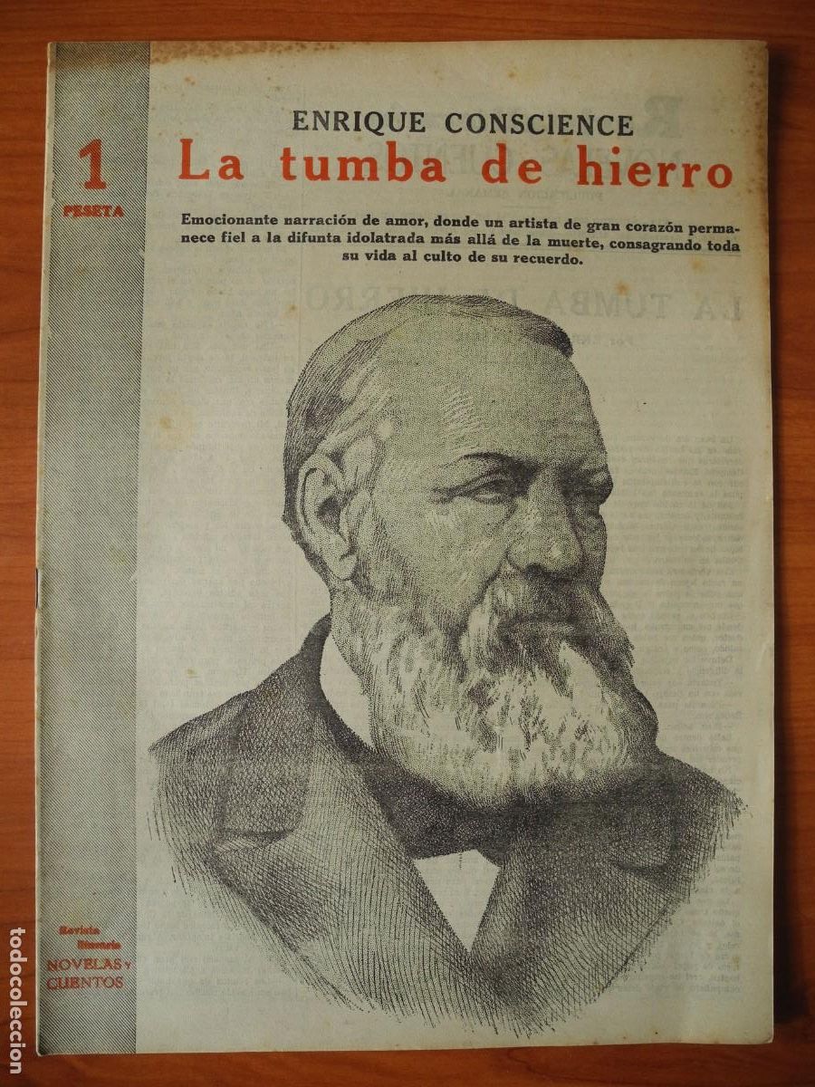 Collection Magazines and Newspapers: La tumba de hierro. Enrique Conscience. Revista literaria. n. 698 Septiembre 1944
