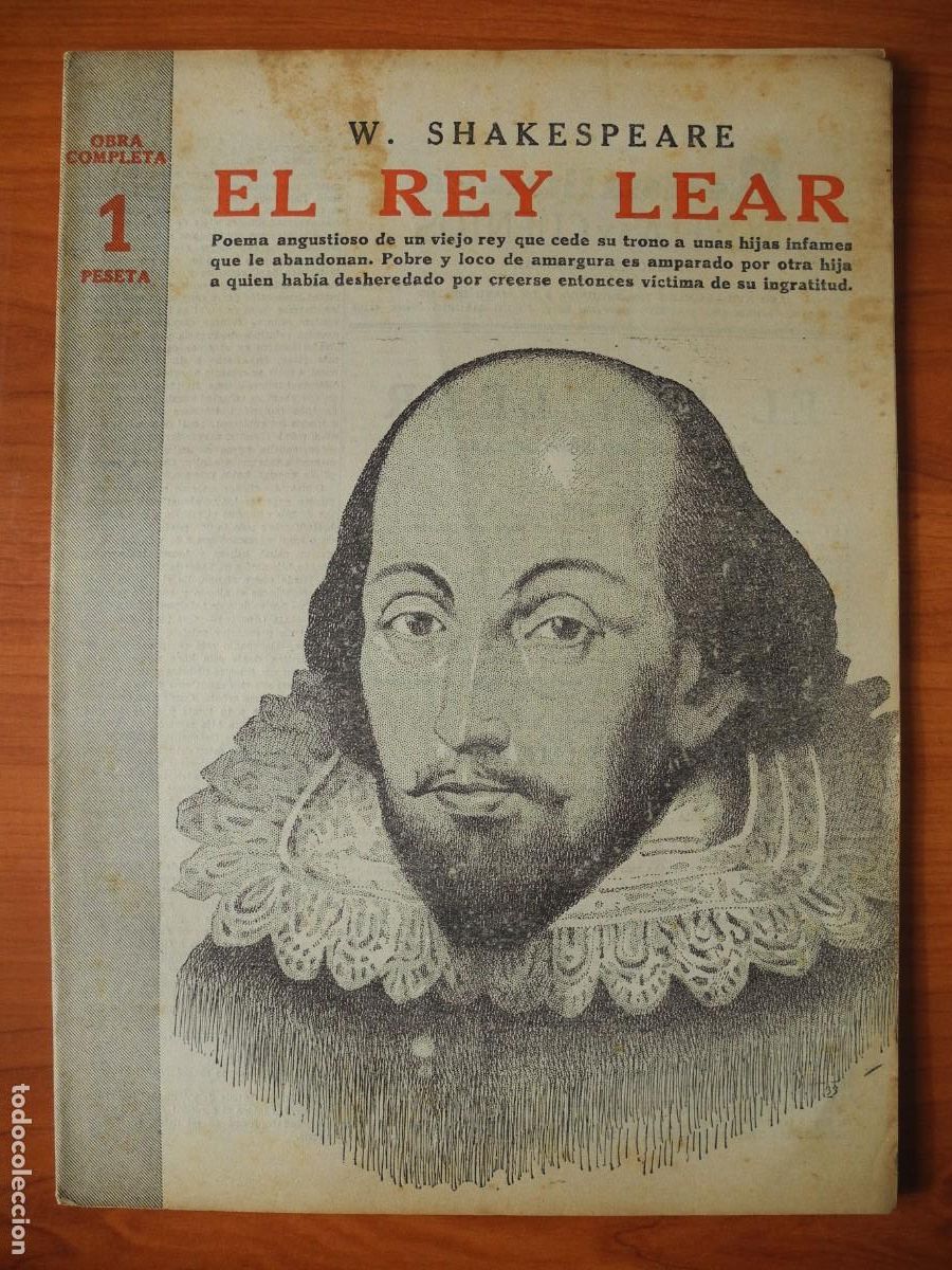 Coleccionismo de Revistas y Peri&oacute;dicos: El Rey Lear. W. Shakespeare. Revista literaria. n. 730 Mayo 1945