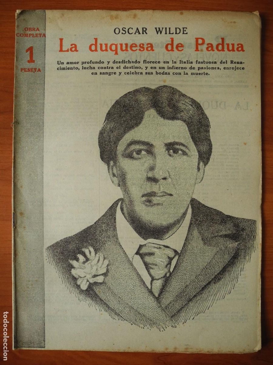Sammeln von Zeitschriften und Zeitungen: La duquesa de Padua. Oscar Wilde. Revista literaria. n. 720 Febrero 1945