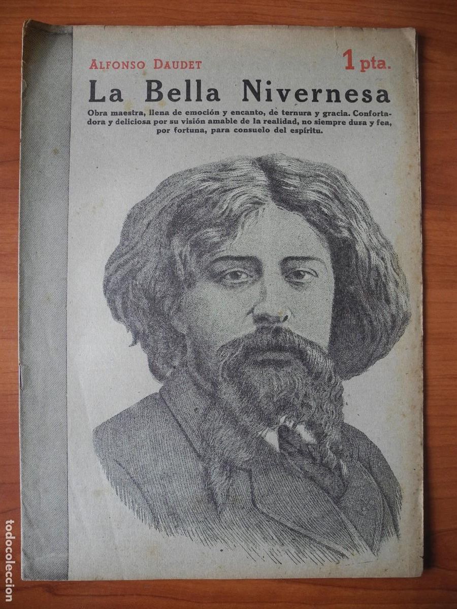 Coleccionismo de Revistas y Peri&oacute;dicos: La Bella Nivernesa. Alfonso Daudet. Revista literaria n. 696 Septiembre 1944.