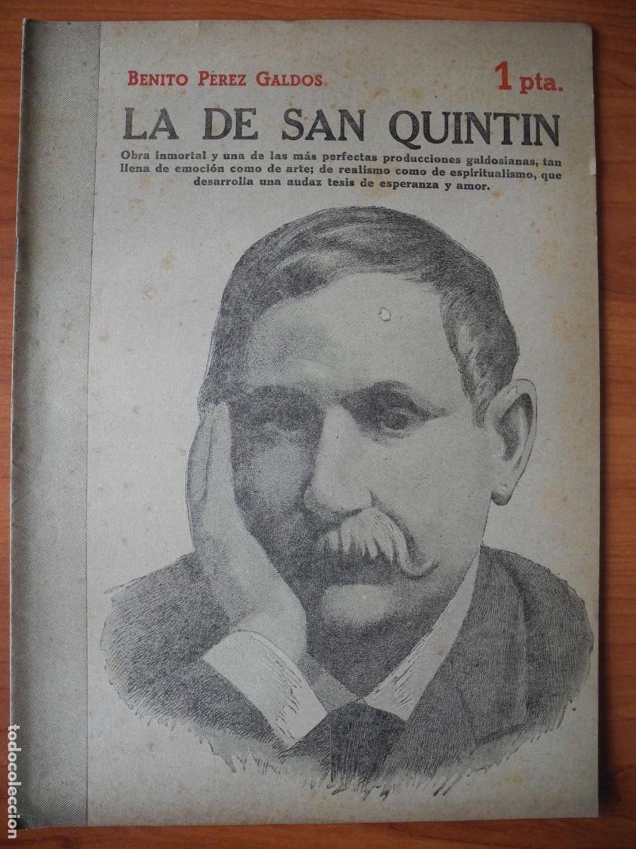 Coleccionismo de Revistas y Peri&oacute;dicos: La de San Quint&iacute;n. Benito P&eacute;rez Gald&oacute;s. Revista literaria n. 808 Noviembre 1946