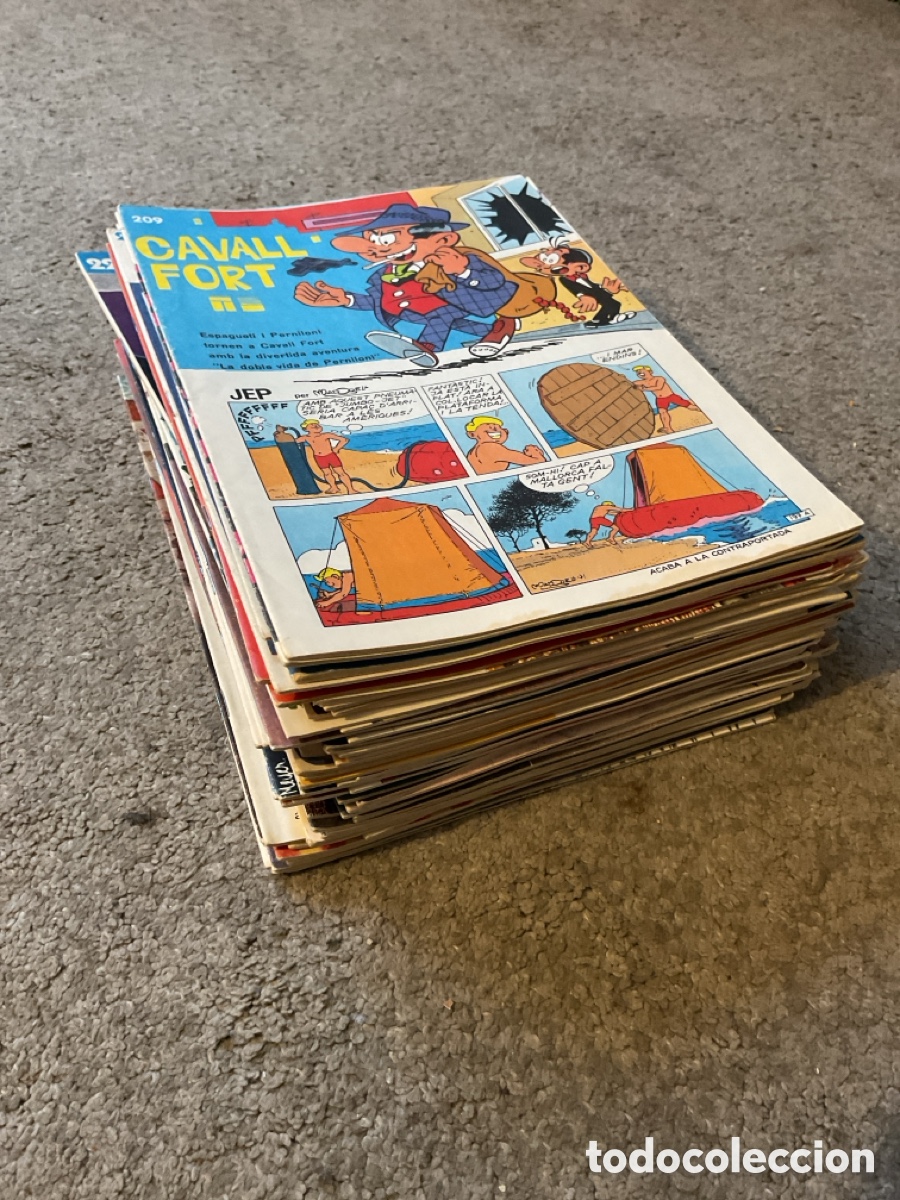 Coleccionismo de Revistas y Peri&oacute;dicos: Lot de revistes Cavall Fort (n&uacute;m. 209 al 306) &ndash; 69 exemplars