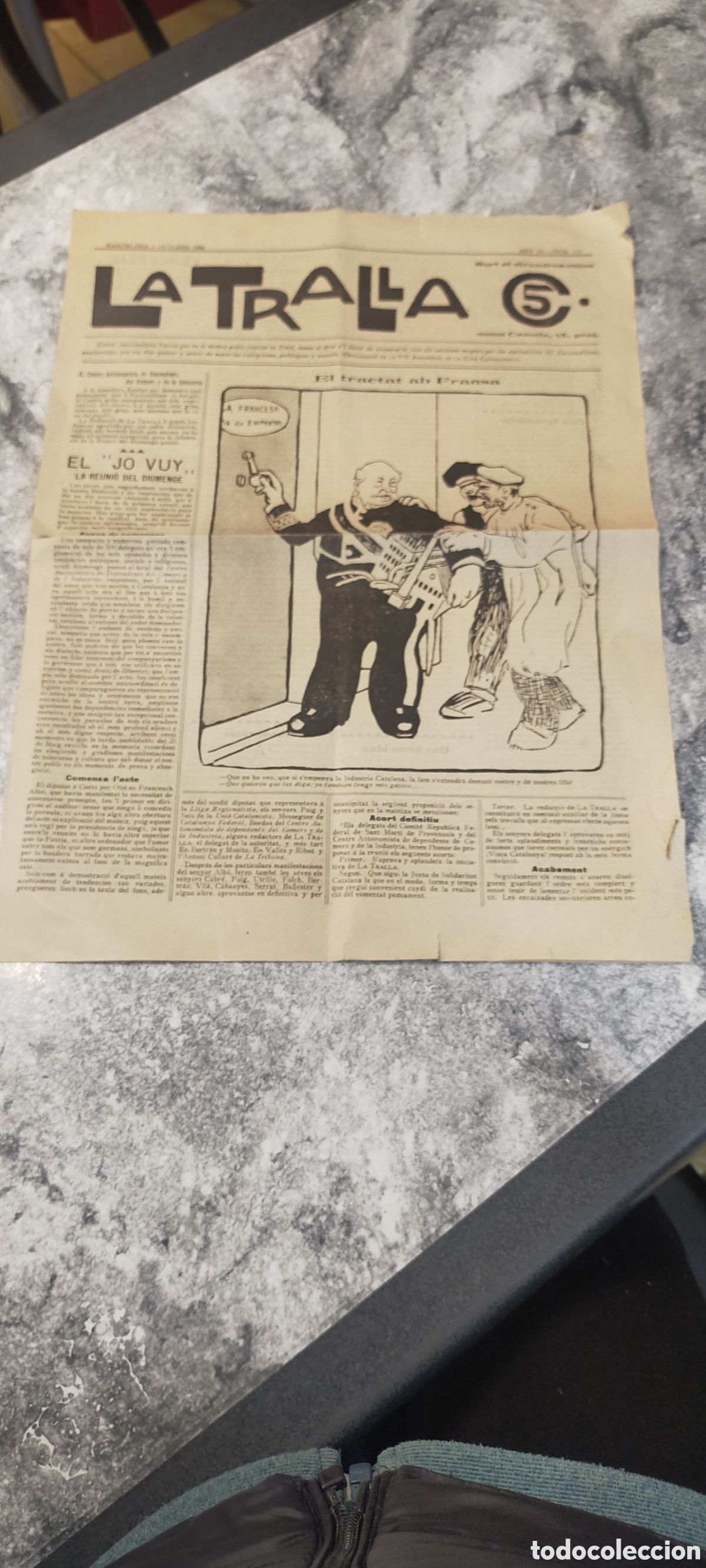 Collezionismo di Riviste e Giornali: LA TRALLA, ANY IV._ NUM.136