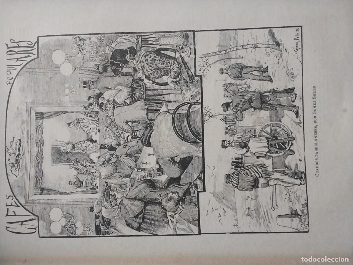 Coleccionismo de Revistas y Peri&oacute;dicos: REVISTA A&Ntilde;O 1883 CAFE CANTANTE DE BARCELONA GOMEZ SOLER TERESA RAVELLA ARNOLD CECILIO NAVARRO