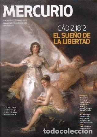 Coleccionismo de Revistas y Peri&oacute;dicos: REVISTA MERCURIO - N&ordm; 148 DICIEMBRE 2012 CADIZ 1812 EL SUE&Ntilde;O DE LA LIBERTAD - A-REV-3075