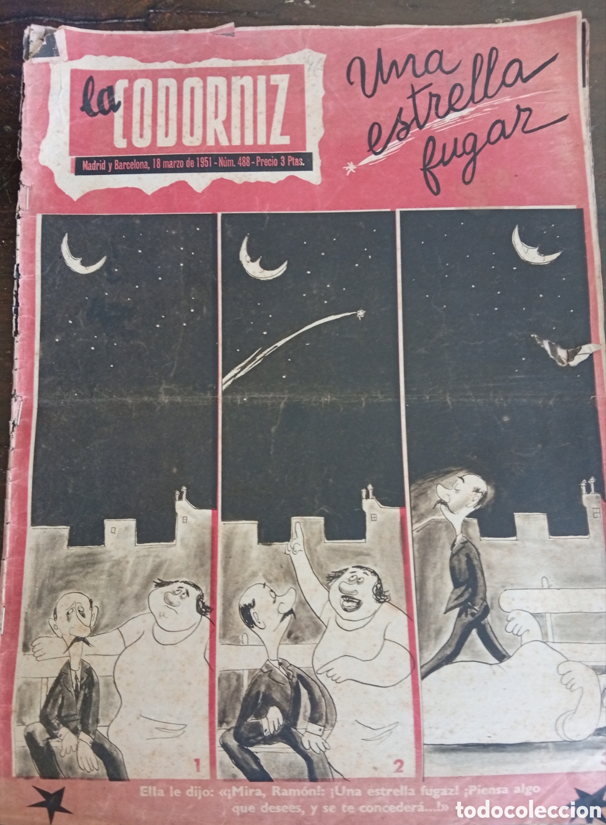 Coleccionismo de Revistas y Peri&oacute;dicos: Antigua vieja revista La codorniz