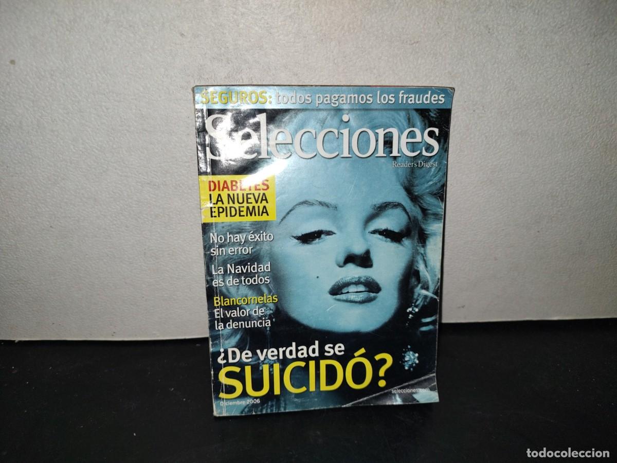 Coleccionismo de Revistas y Peri&oacute;dicos: 210- Selecciones Del Reader0S Digest - Marilyn Monroe. &iquest;De Verdad Se Suicid&oacute;? - Octubre 2006