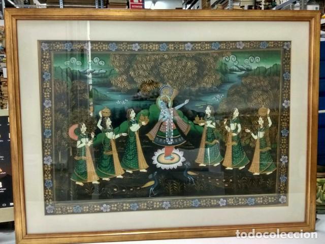 Collection Magazines and Newspapers: Cuadro: Ofrendas a la DIOSA HINDU KRISHNA (Encarnacion de la Diosa Vishnu) - VARIOS