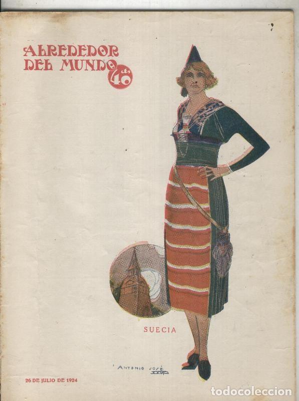 Collectionnisme de Revues et Journaux: Alrededor del Mundo numero 1310 - Varios