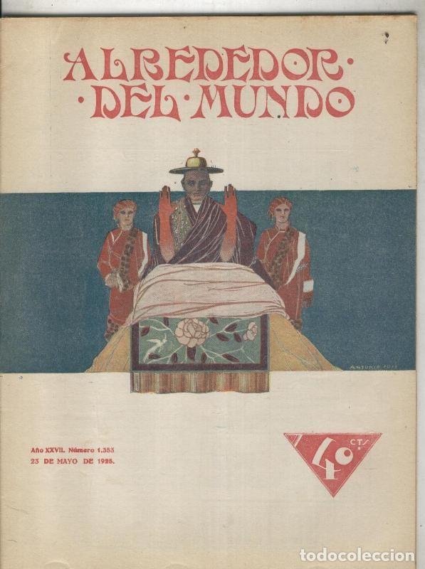 Collectionnisme de Revues et Journaux: Alrededor del Mundo numero 1353 - Varios