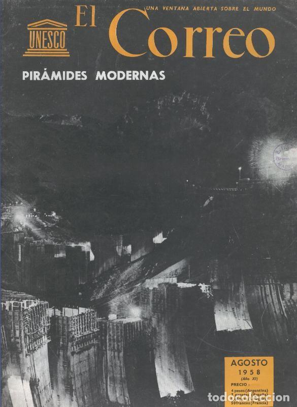 Colecionismo de Revistas e Jornais: El correo de la Unesco: 1958: agosto - Varios