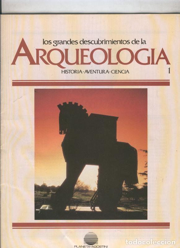 Coleccionismo de revistas y peri&oacute;dicos: Los grandes descubrimientos de la arqueologia fasciculo numero 01 - Varios