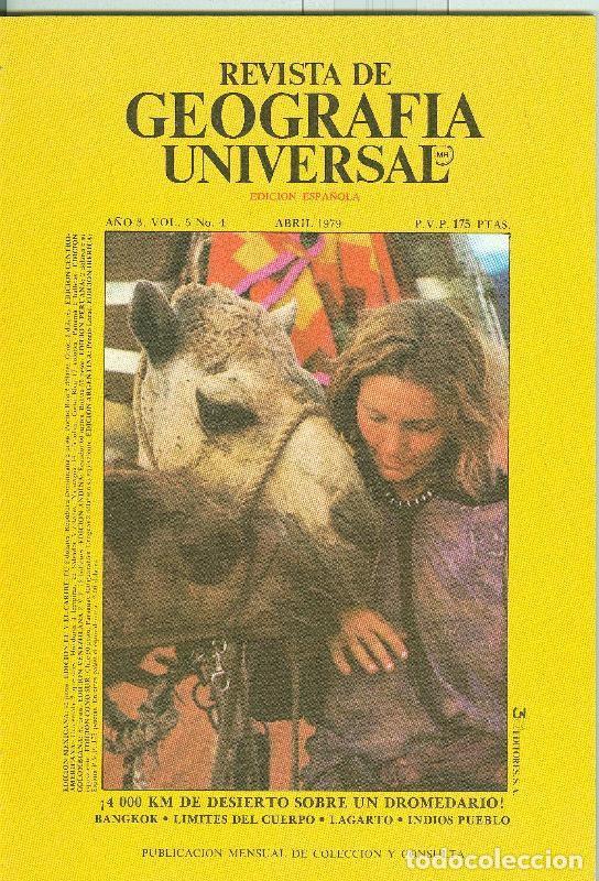 Collezionismo di Riviste e Giornali: Revista de Geografia Universal volumen 5 numero 4.abril 1979: Bangkok - Varios