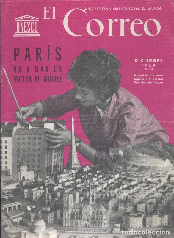 Collezionismo di Riviste e Giornali: El correo de la Unesco: 1959: diciembre - Varios
