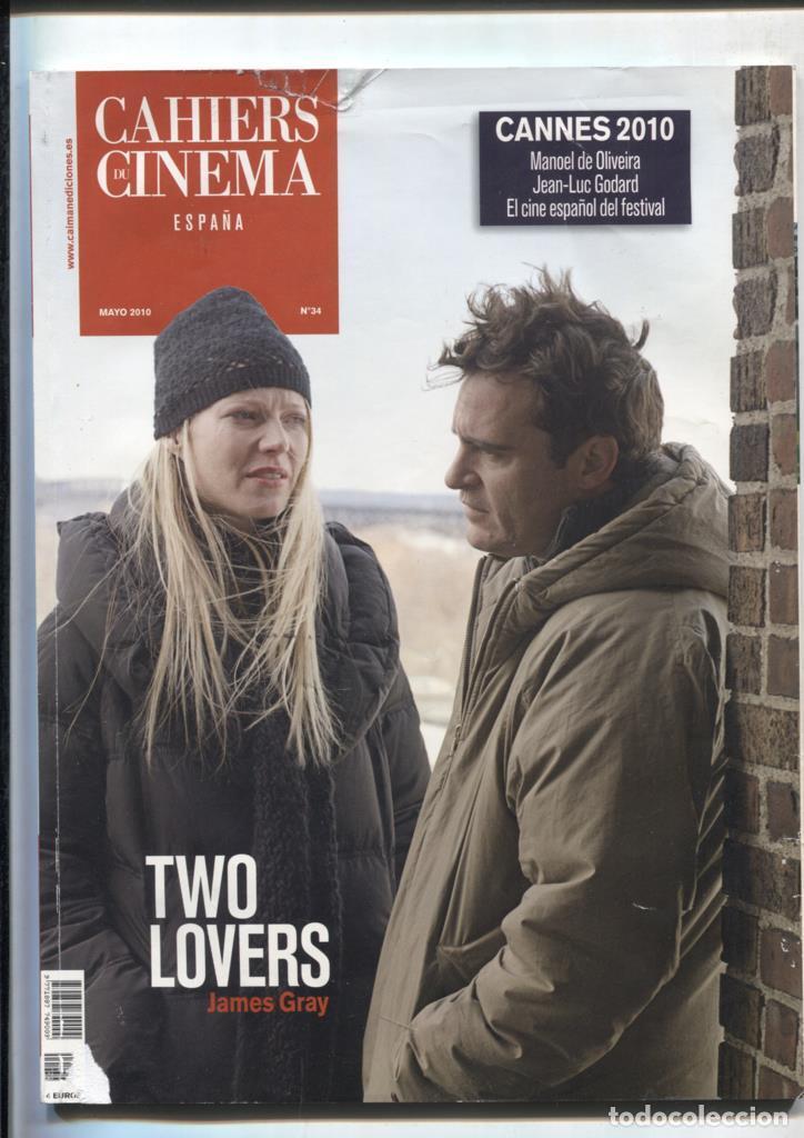 Collezionismo di Riviste e Giornali: Revista Cine: CAHIERS DU CINEMA (ESPA&Ntilde;A), Numero 34: TWO LOVERS - James Gray (2009) - Varios