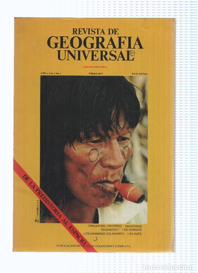 Collezionismo di Riviste e Giornali: Revista: GEOGRAFIA UNIVERSAL, A&ntilde;o 1, Volumen 1, Numero 01: Origen del Universo (1977) - Varios