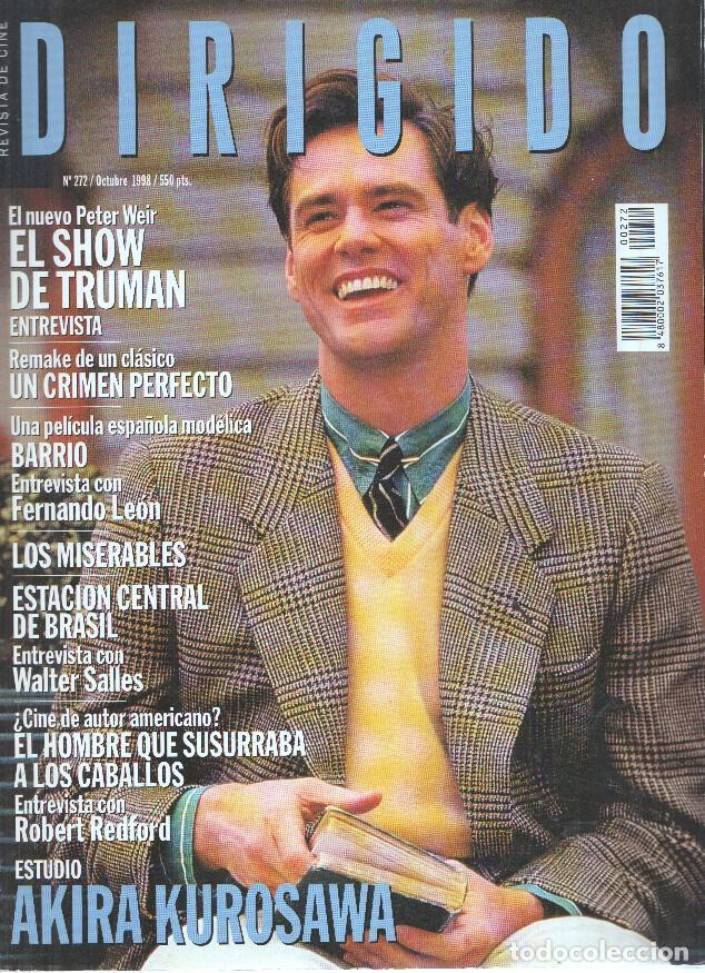 Collezionismo di Riviste e Giornali: Revista Cine: DIRIGIDO POR, Numero 272: Estudio Akira Kurosawa, Parte 1 (1998) - Varios