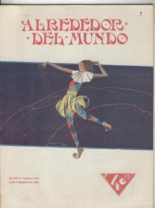 Collectionnisme de Revues et Journaux: Alrededor del Mundo numero 1340 - Varios