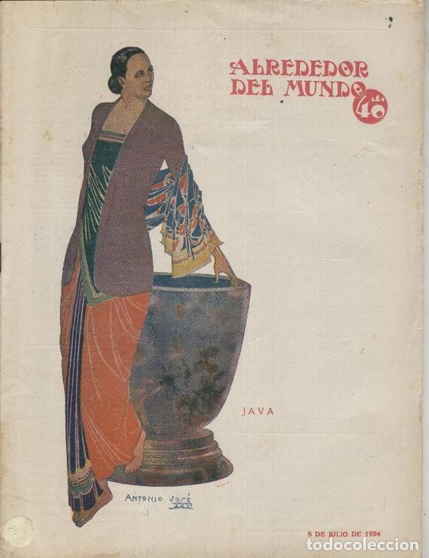 Collezionismo di Riviste e Giornali: Alrededor del Mundo numero 1307 - Varios