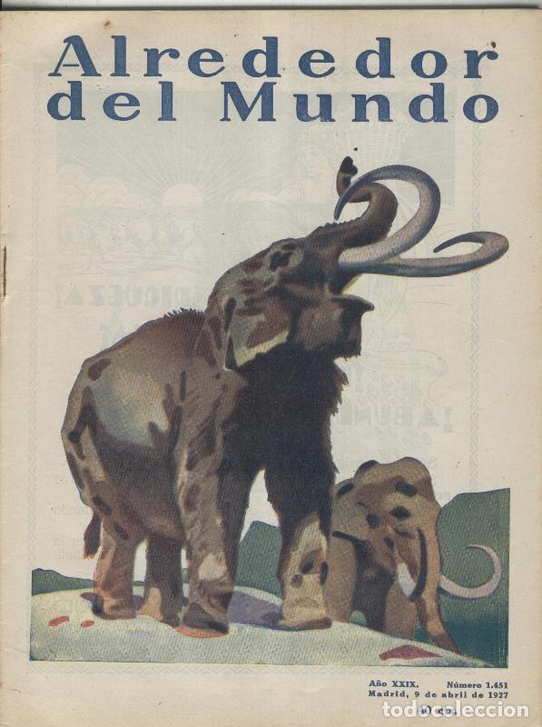 Collection Magazines and Newspapers: Alrededor del Mundo numero 1451 - Varios