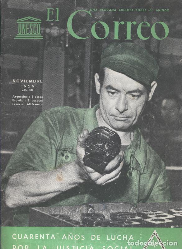 Collection Magazines and Newspapers: El correo de la Unesco: 1959: noviembre - Varios