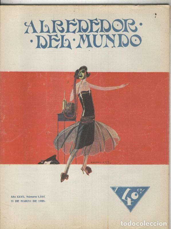 Collezionismo di Riviste e Giornali: Alrededor del Mundo numero 1344 - Varios