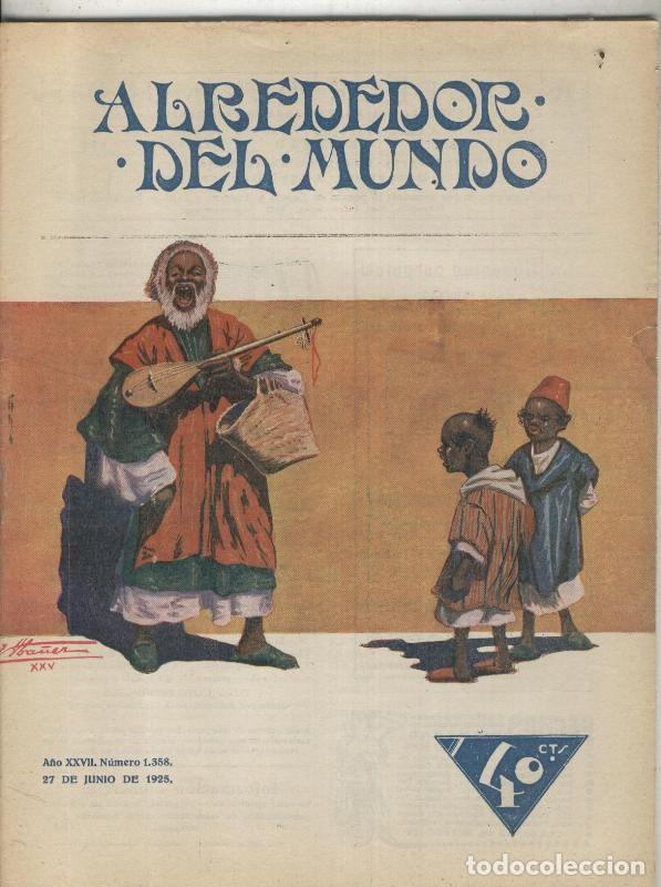 Collezionismo di Riviste e Giornali: Alrededor del Mundo numero 1358 - Varios