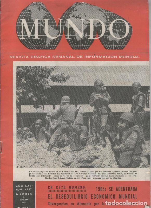 Collezionismo di Riviste e Giornali: Mundo numero 1287 - Varios