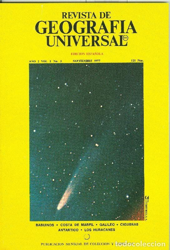 Collectionnisme de Revues et Journaux: Revista de Geografia Universal volumen 2 numero 3.septiembre 1977: Galileo - Varios