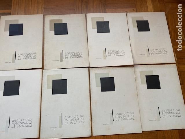 Coleccionismo de Revistas y Peri&oacute;dicos: IGUALADA. 1945. BOLETIN AGRUPACI&Oacute;N FOTOGR&Aacute;FICA DE IGUALADA. 8 NUMEROS DE DICHO A&Ntilde;O.