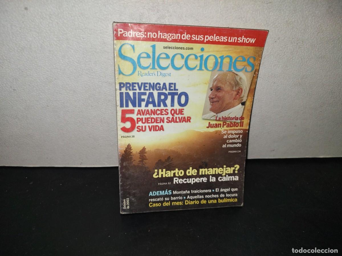 Coleccionismo de Revistas y Peri&oacute;dicos: 215- Selecciones Reader'S Digest. Prevenga El Infarto, 5 Avances Que Pueden Salvar Su Vida, Oct 2003