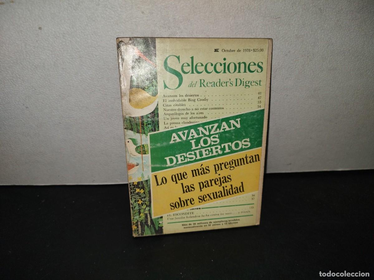 Coleccionismo de Revistas y Peri&oacute;dicos: 215- Selecciones Del Reader'S Digest. Avanzan Los Desiertos - Octubre De 1978