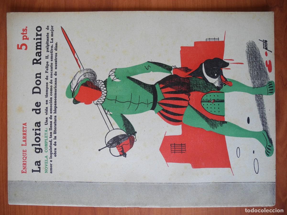 Coleccionismo de Revistas y Peri&oacute;dicos: La gloria de Don Ramiro. Enrique Larreta. Revista literaria n. 896 Julio 1948