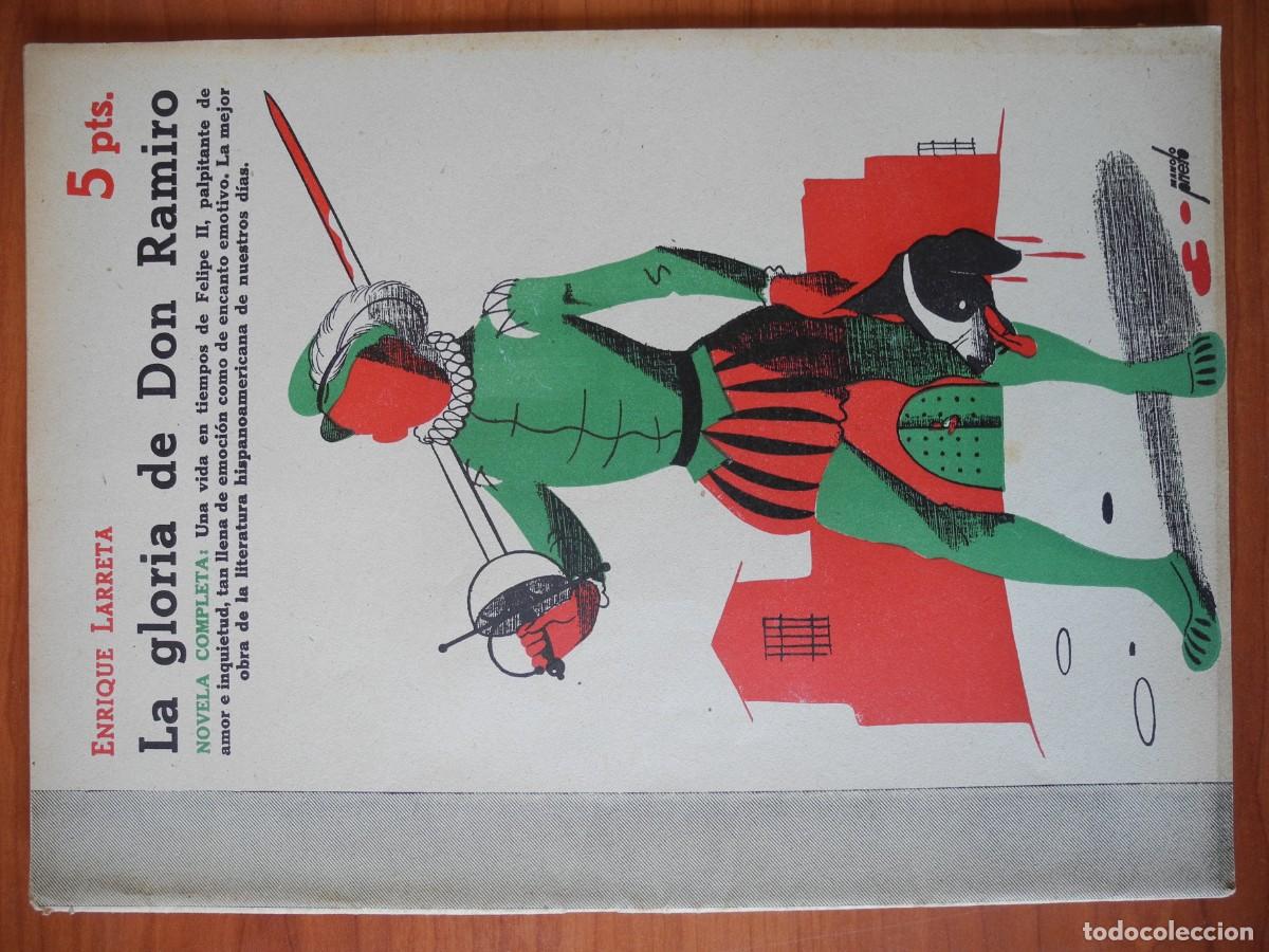 Coleccionismo de Revistas y Peri&oacute;dicos: La gloria de Don Ramiro. Enrique Larreta. Revista literaria n. 896 Julio 1948