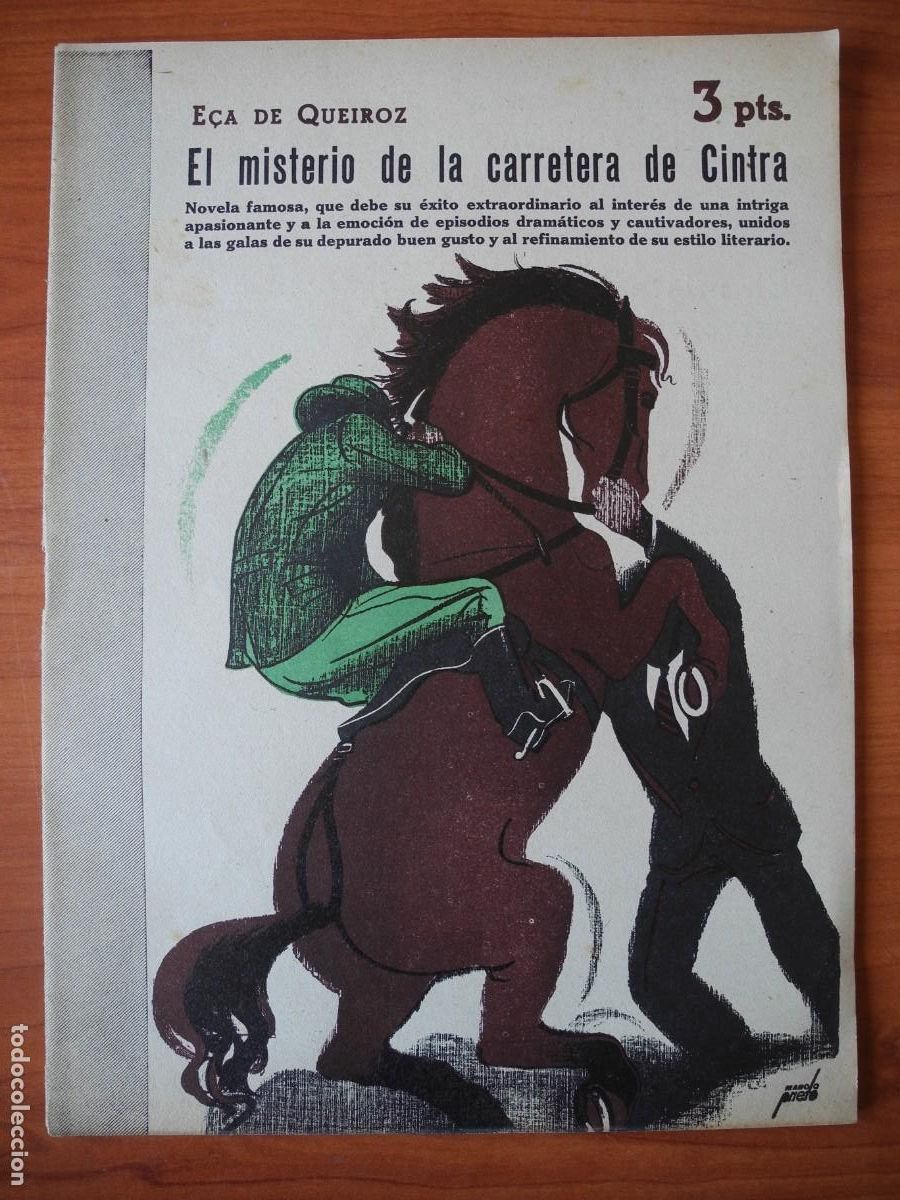 Collezionismo di Riviste e Giornali: El misterio de la carretera de Cintra. E&ccedil;a de Queiroz. Revista literaria n. 882 Abril 1948