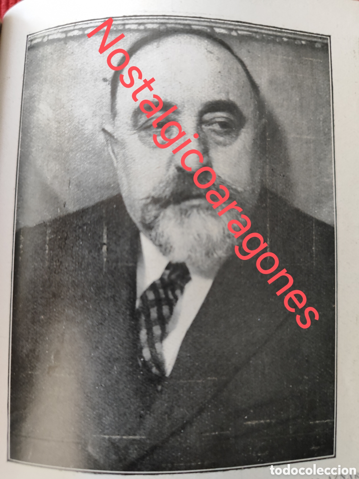 Sammeln von Zeitschriften und Zeitungen: Severino Aznar conferencia foto revista princ siglo XX 192B