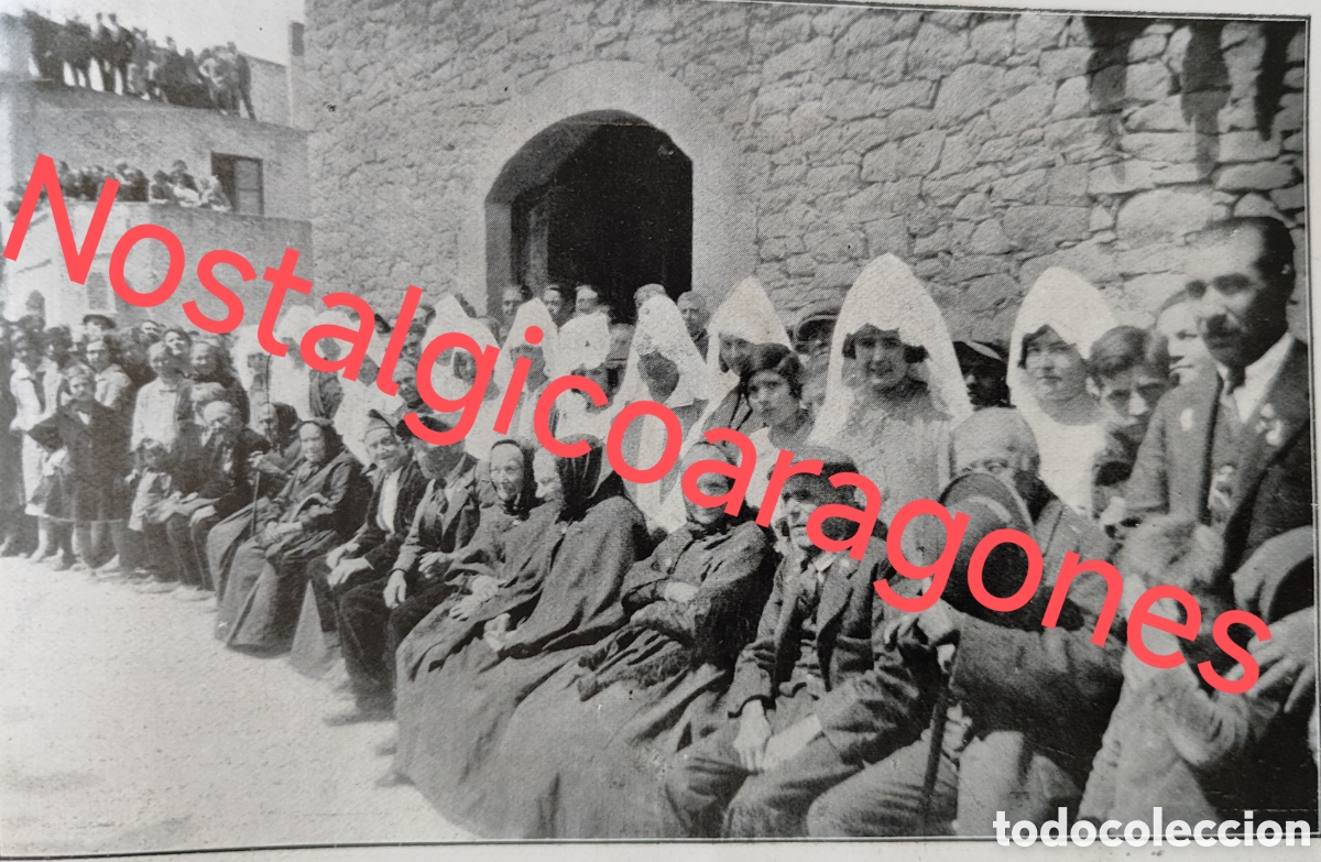 Coleccionismo de Revistas y Peri&oacute;dicos: Albi Francia Homenaje Vejez foto revista princ siglo XX 192B