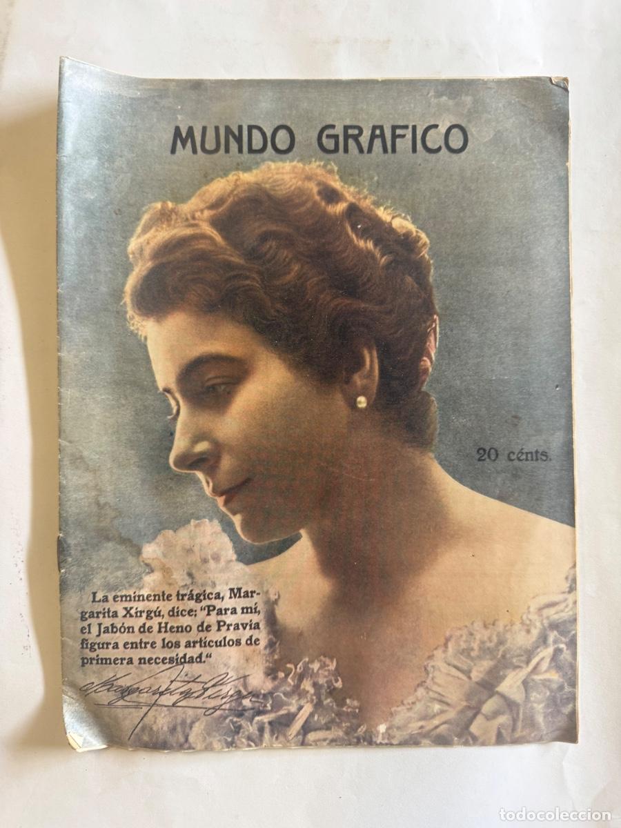 Coleccionismo de revistas y peri&oacute;dicos: Revista Mundo Grafico, A&ntilde;o 1916, Granada, Madrid