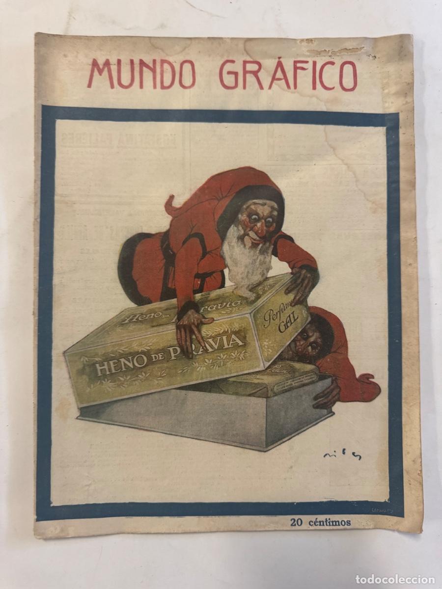 Coleccionismo de revistas y peri&oacute;dicos: Revista Mundo Grafico, A&ntilde;o 1915, Algete, Madrid