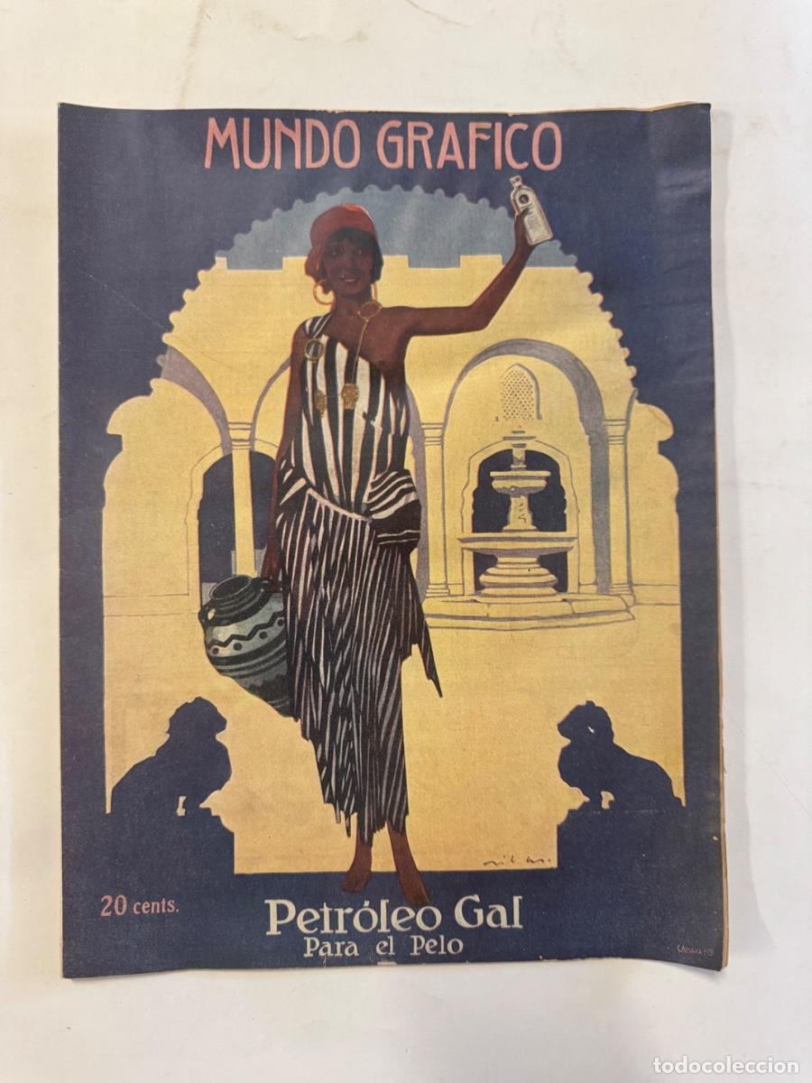 Coleccionismo de revistas y peri&oacute;dicos: Revista Mundo Grafico, A&ntilde;o 1917, Sevilla, Madrid, Guerra