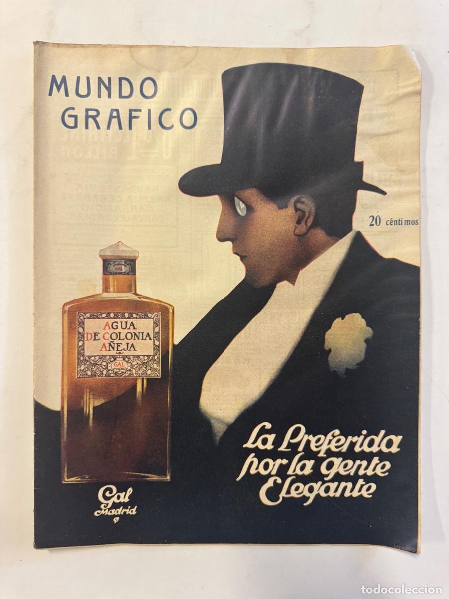 Coleccionismo de revistas y peri&oacute;dicos: Revista Mundo Grafico, A&ntilde;o 1917, Estados Unidos, Austria, Rusia, Guerra